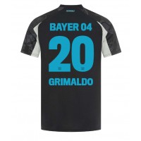 Maglia Calcio Bayer Leverkusen Alejandro Grimaldo #20 Terza Divisa 2024-25 Manica Corta